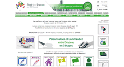 Desktop Screenshot of drapeau-personnalise.com